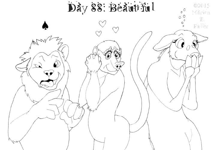 Daily Sketch 88 - Beautiful